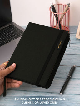 Doodle Collection - A5 Refillable Notebook - Notable with Pen - Gift Set