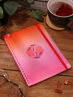 Doodle Collection - Radiant Joy A5 Soft Wiro Bound Notebook