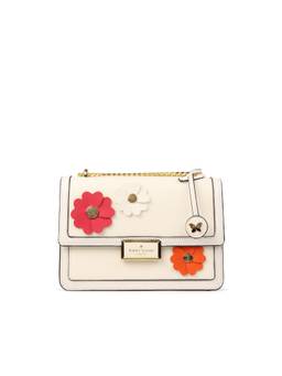 Emily Loran - Rosette Luxe Sling Bag - White