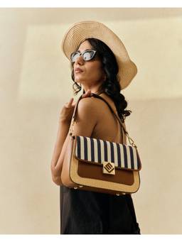 Emily Loran - Elira Shoulder Bag with Detachable Strap - Brown
