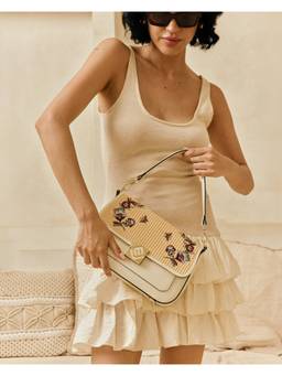 Emily Loran - Elira Shoulder Bag with Detachable Strap - White