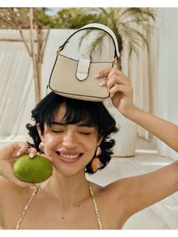 Emily Loran - Whimsy Mini Bag with Detachable Strap - Beige