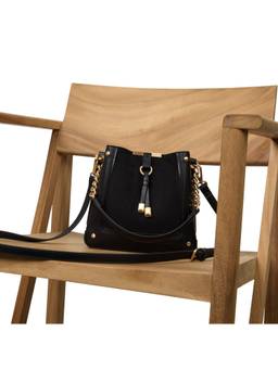Aldo - Nailiaa Black Women's Bucket Bag with Detachable Strap