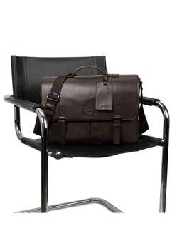 Aldo - Prescot Dark Brown Men's Messenger Bag