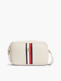 Tommy Hilfiger - Logo Beige Polyurethane Sling Bag