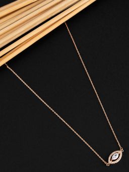 E2O - Necklace with Circular Textured Pendant