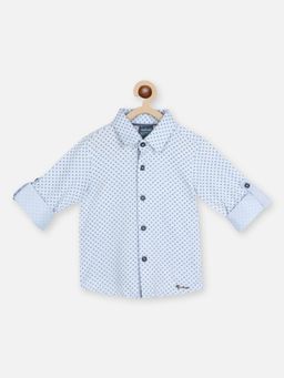 Nautinati - Boys Standard Geometric Printed Shirt