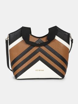 Ritu Kumar - Black Leather Tote Bag