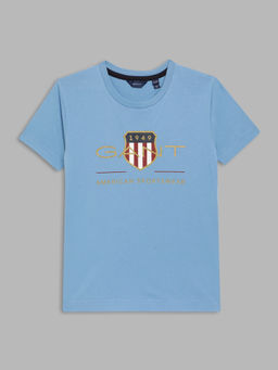 GANT - Kids Blue Printed T-shirt