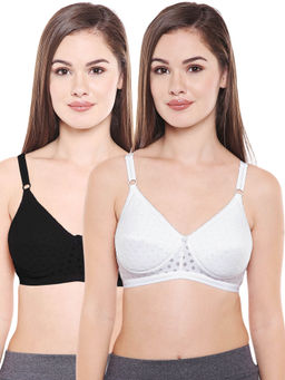 Bodycare - Women Cotton Full Coverage Padded Regular Bra (Pack of 2)