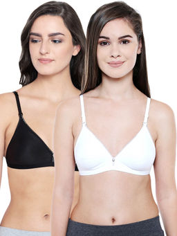 Bodycare - Women Cotton Full Coverage Non Padded Regular Bra (Pack of 2)