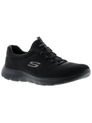 Buy SKECHERS Women Summits Black Running Shoes (UK 3) - Image 1