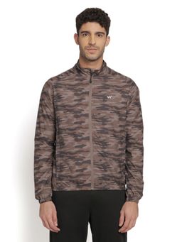 WILDCRAFT - Men Polyester Camouflage Jacket-Multi-Color