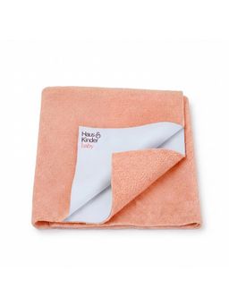Haus & Kinder - Baby Peach Bed Protector Sheet for Toddler