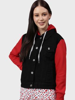 Campus Sutra - Multi-color Solid Jacket