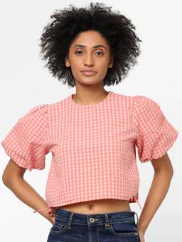 ONLY - Women Casual Wear Pink Top