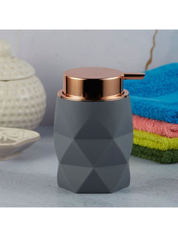 Kookee - Acrylic Soap Dispenser Pump for Bathroom -Grey