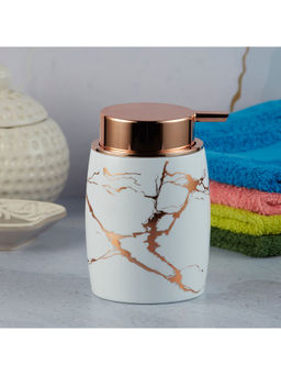 Kookee - Acrylic Soap Dispenser Pump for Bathroom -White