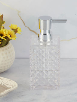 Kookee - Acrylic Soap Dispenser Pump for Bathroom -Transparent