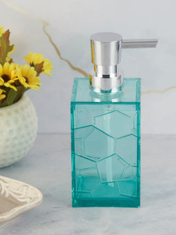 Kookee - Acrylic Soap Dispenser Pump for Bathroom -Blue
