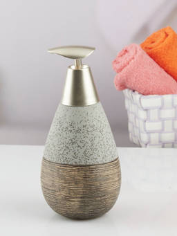 Kookee - Ceramic Soap Dispenser for handwash for Bathroom-Blue