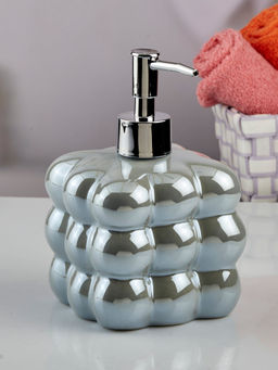 Kookee - Ceramic Soap Dispenser for handwash for Bathroom-Blue