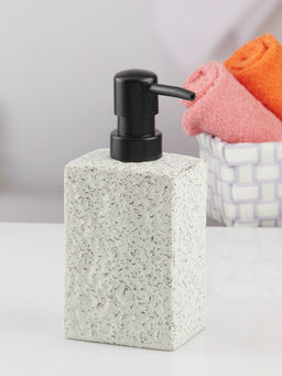 Kookee - Ceramic Soap Dispenser for handwash for Bathroom-White