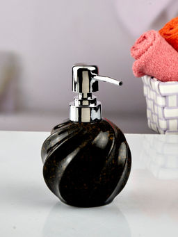 Kookee - Ceramic Soap Dispenser for handwash for Bathroom-Black