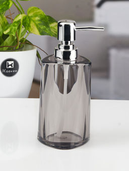Kookee - Acrylic Soap Dispenser for Bathroom handwash -Grey