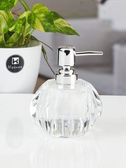 Kookee - Acrylic Soap Dispenser for Bathroom handwash -Transparent