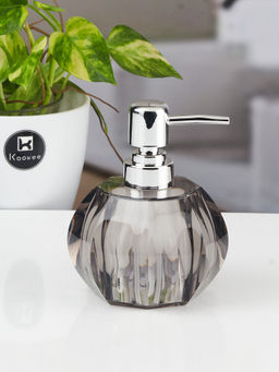 Kookee - Acrylic Soap Dispenser for Bathroom handwash -Grey