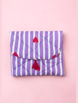 That Romeo - Lavender Love Quilted Mini Pouch