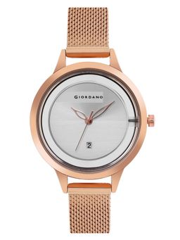 Giordano - Analog Wrist Watch for Women-GD-60010-11 (M)