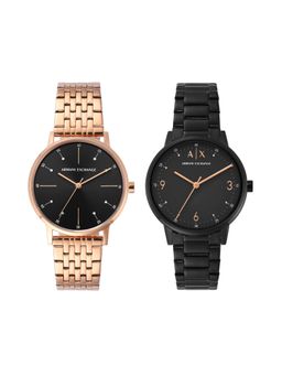 ARMANI EXCHANGE - Black Watch Set Ax7143Set