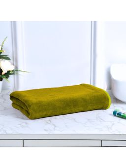 Black Gold - Bath Towels 400 Gsm Lightweight Ultra-Soft Plain Green
