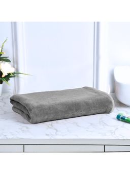 Black Gold - Bath Towels 400 Gsm Lightweight Ultra-Soft Plain Grey
