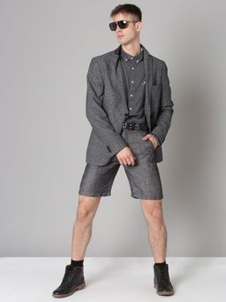 GANT - Men Grey Solid Shirts