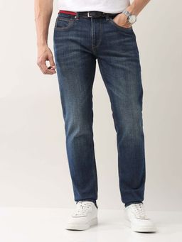 AD By Arvind - Blue Mid Rise Slim Fit Jeans