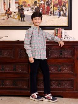 Evaraah - Sage Blossom Shirt