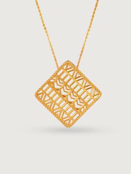 Mia by Tanishq - Warli Tales 22 Kt Gold Pendant