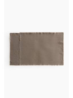 H&M - Beige 2-Pack Linen-Blend Place Mats