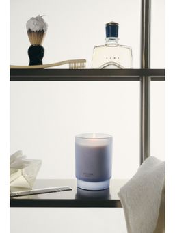 H&M - Blue Frosted-Glass Scented Candle