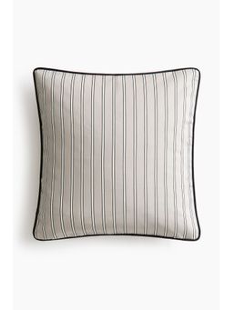 H&M - Beige Cotton Satin Cushion Cover