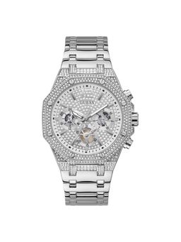 Guess - Analog Silver Dial Mens Watch - GW0419G1