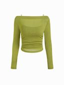 Green color option, Sold out, Currently selected