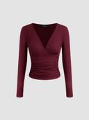 Burgundy color option, Currently selected
