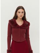 Burgundy color option, Currently selected