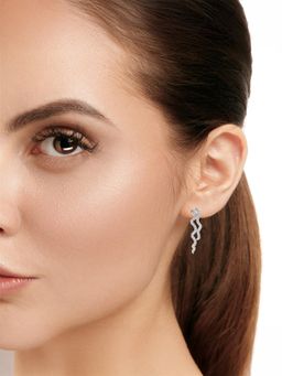 Ayanika - Lab Grown Diamond Earring 1.11 carat TW in 9K Rose Gold