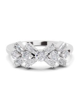 Sparkles - Lab Grown Diamond 0.68CT Primavera Multi Woven Rings 14K White Gold