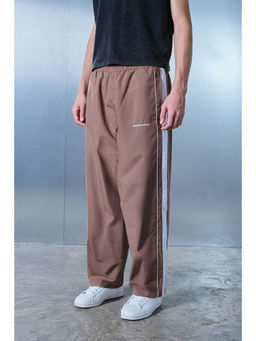 Bonkers Corner - Men Brown Tape Trackpant